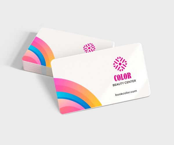Plastic Business Cards | Clear & White Plastic Card Printing | AxiomPrint