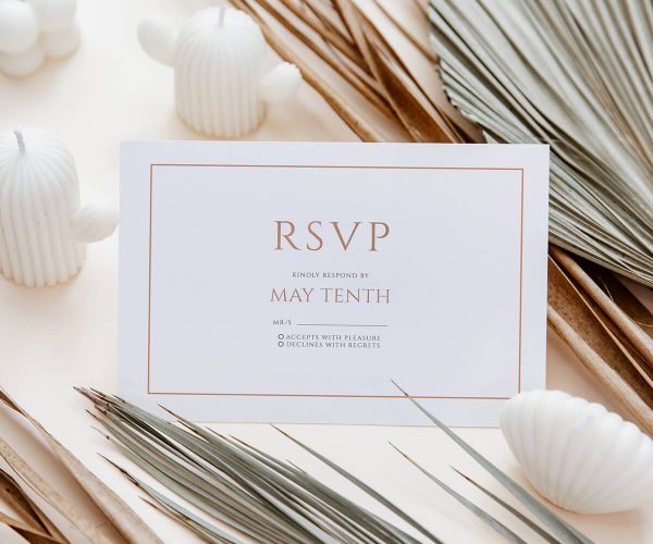 Wedding RSVP Card Printing | Custom RSVP Cards | AxiomPrint
