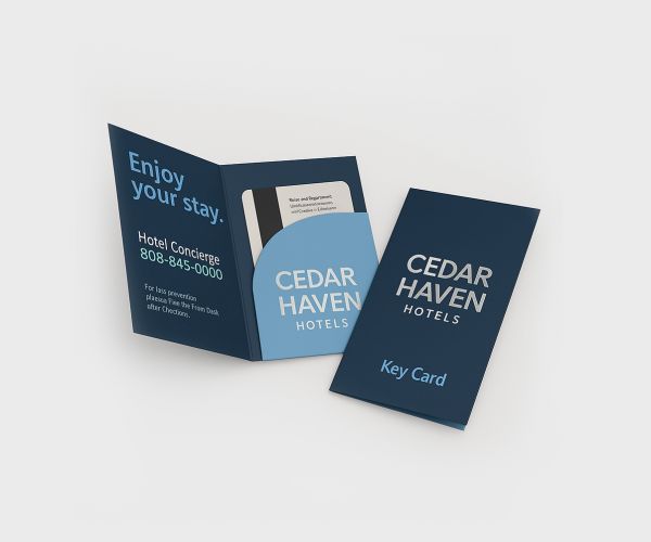 Hotel Key Card Holder Printing